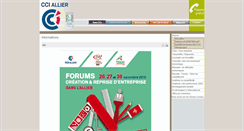 Desktop Screenshot of moulins-vichy.cci.fr